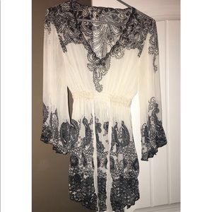 Black and white shirt!